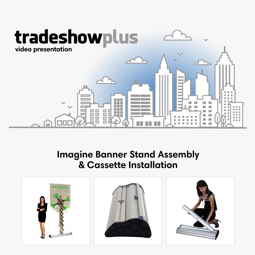 Imagine Retractable Banner Stand Video - TradeShowPlus