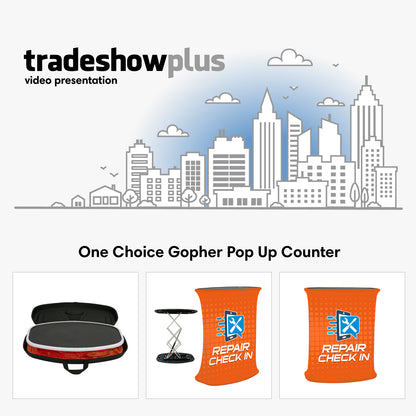 One Choice Gopher Pop Up Counter