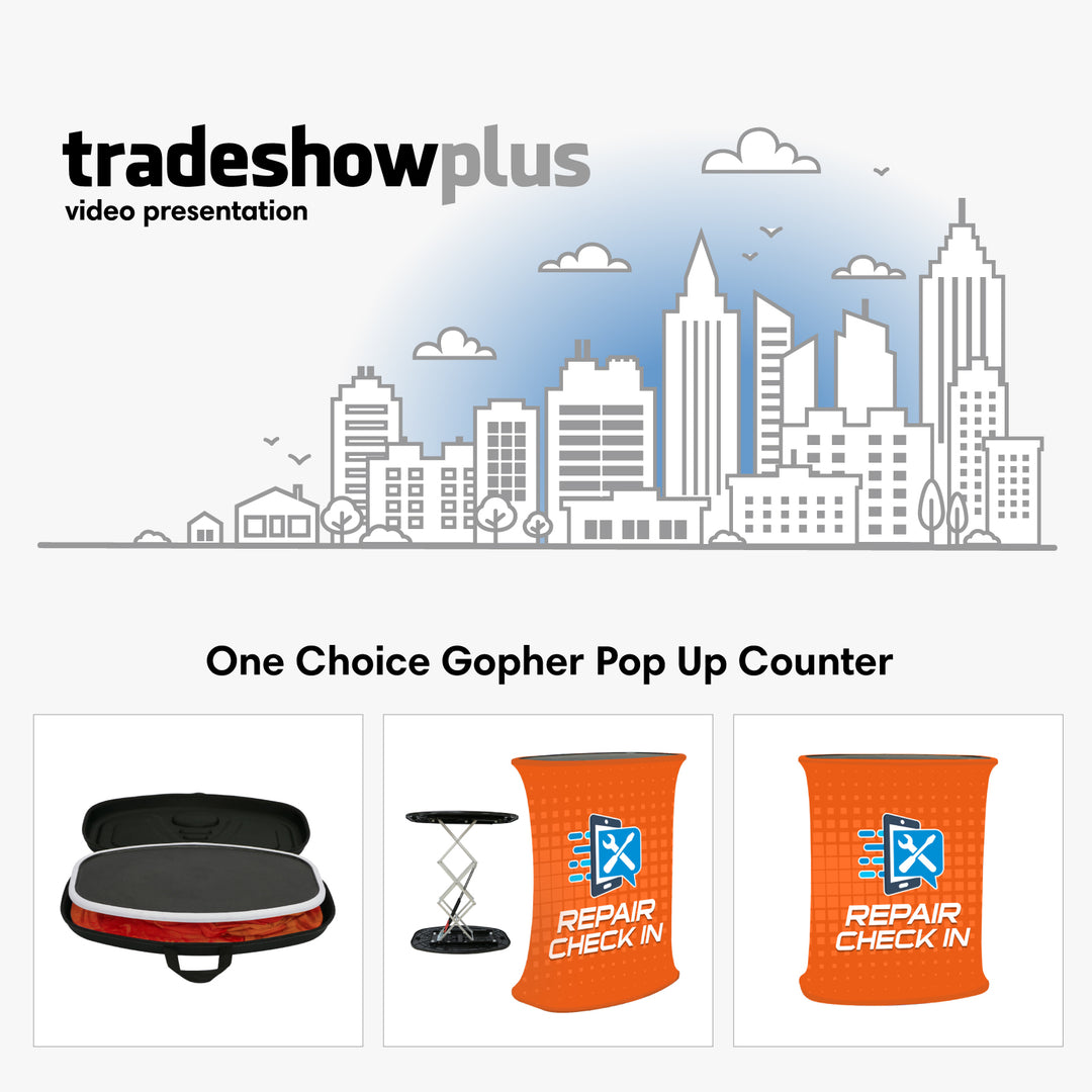 One Choice Gopher Pop Up Counter