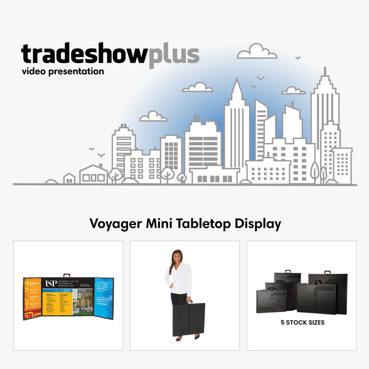 Voyager Mini Tabletop Display Video - TradeShowPlus