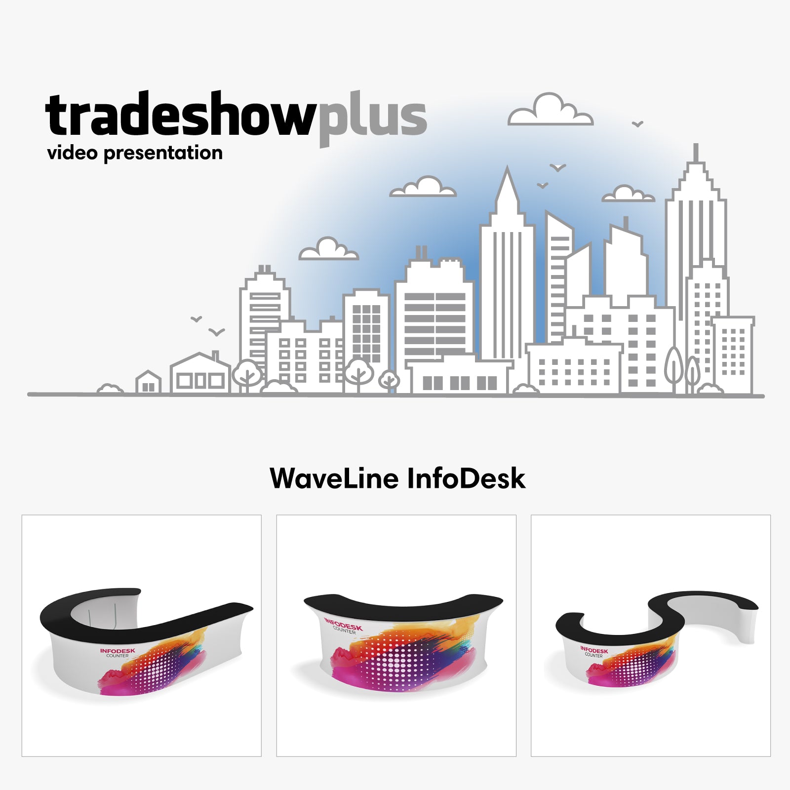 WaveLine InfoDesk Counter Video - TradeShowPlus