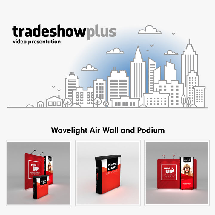 Wavelight Air Wall & Podium Video - TradeShowPlus