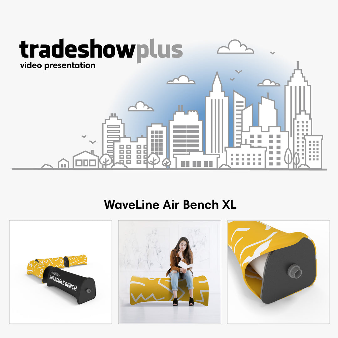 WaveLine Air Bench XL - TradeShowPlus